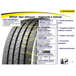 Dunlop 265/70 R17,5 SP344* 139/136M TL M+S